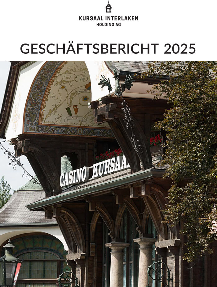 Geschäftsbericht Kursaal Interlaken Holding AG